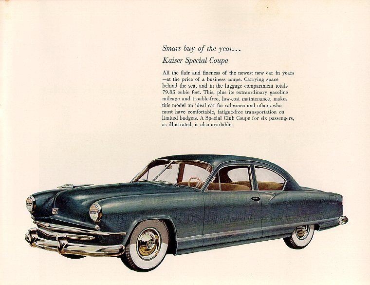 1951 Kaiser Brochure Page 11